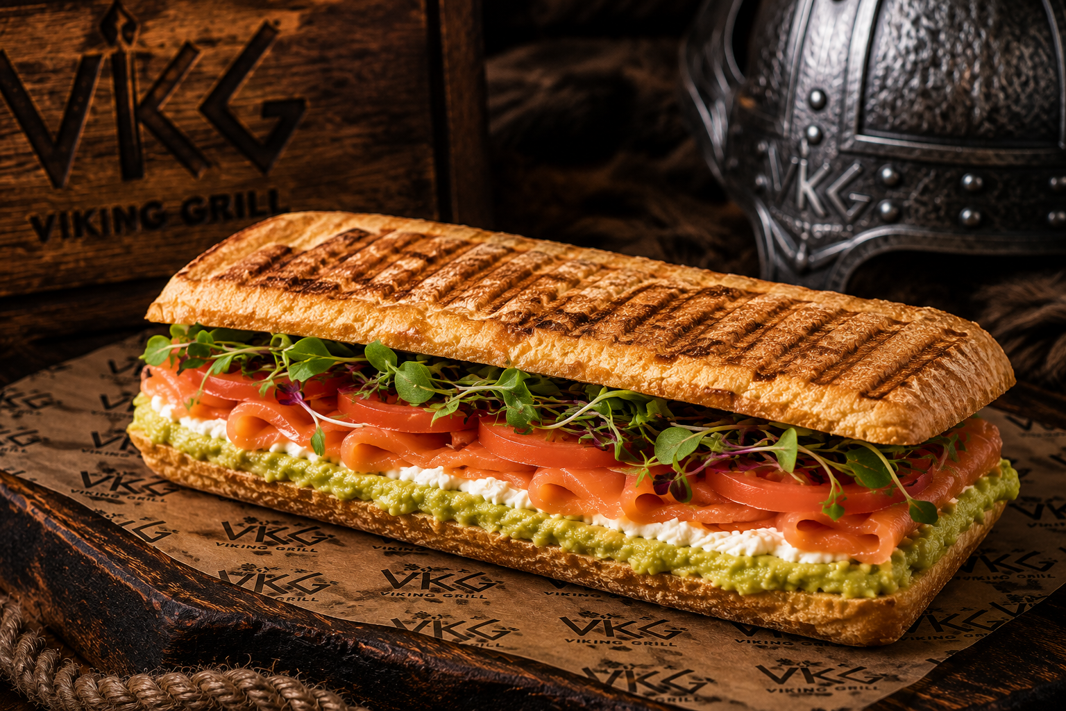 BOCADILLO NORDICO PLANCHA